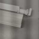 DEZ FURNISHINGS Cordless 1" Mini Blind, 30" W x 48" H, Pearl White