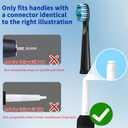 10 Pack Electric Toothbrush Replacement Heads Compatible with Fairywill FW-507/508/551/515/917/959/2011,FW-D1/D3/D7/D8,Toothbrush Replacement Heads Compatible with SEAGO 958/2316/SGKIDS-2303