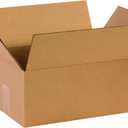 BOX USA Shipping Boxes Medium 14"L x 10"W x 6"H, 25-Pack | Corrugated Cardboard Box for Packing, Moving and Storage