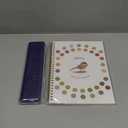 Dancart 10.2" x 8.2" Watercolor Books with Outlines, Beginner Watercolor Painting Set With 12 Colors Tin Box & 3 Brushes, Multi-Theme Watercolor Painting Kit for Beginners, Teens & Adults (Bird)