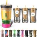 Frost Buddy Togo Buddy | 30 oz Stainless Steel Vacuum Insulated Tumbler | To Go Coffee Cup  Iced Coffee Cups, Iced Coffee Sleeve, Travel Mug, Thermal Cup for Hot & Cold Drinks, Dunkin Cup (Pencil)