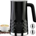 Milk Frother, 4 in 1 Electric Milk Steamer, 11.8oz/350m Automatic Warm and Cold Foam Maker for Coffee, Latte, Cappuccino, Hot Chocolate, Dishwasher Safe