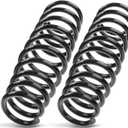 2 x A-Premium Front Suspension Coil Spring Set Compatible with Honda