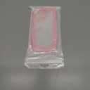 Compatible for iPhone 16 Case Cute Girly Clear Curly Wave Frame Shape for iPhone 16 Phone Case Wavy Shockproof Protective Phone Cover for Women Girls Phone Cases Clear Design, Black