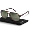 livho Trendy Polarized Aviator Sunglasses Women Men, Retro Sun Glasses for Women Men 2025, Oversized UV Protection Shades