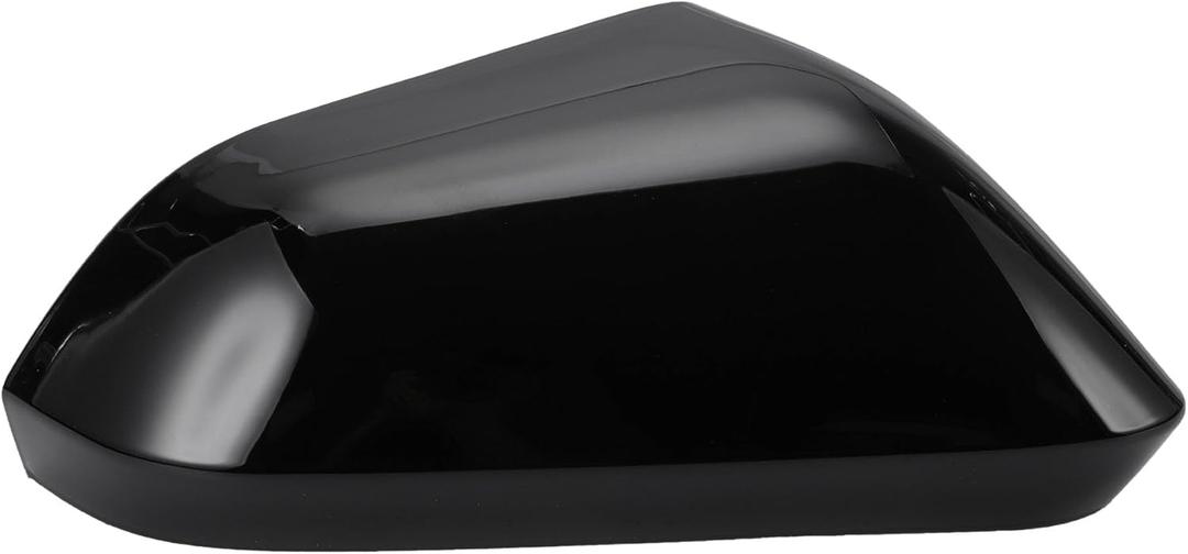 X AUTOHAUX Car Rear View Right Passenger Side Mirror Cover Cap Replacement Gloss Black for Lincoln MKZ 2013-2017 Mirror Guard Covers Exterior Decoration Trims