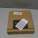 YOHOM Suction Cup Towel Ring Matte Black Hand Towel Holder for Bathroom Stainless Steel Vacuum Suction Washcloth Holder Dish Towel Hanger for Shower Wall No Drill