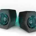 Edifier G2000 32W PC Gaming Computer Speakers for Laptop Mac Desktop Computer Woofer Speakers Bluetooth USB 3.5mm AUX Inputs RGB Lights Multimedia Speakers Black