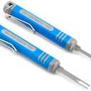JRready ST5353 2Pcs Wire Terminal Removal Tool Kit 2mm Pin Connector Removal Tool 3mm Micro Terminal Remover Pin Extractor Pin Out Tool Kit for Mechanical and Electrical Repair