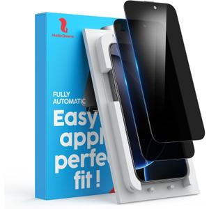 2 Pack for iPhone 15 Plus Privacy Screen Protector,Anti Spy HD Tempered Glass,9H+ Military Grade Shatterproof Screen Protector Full Coverage,Case Friendly, Easy Installtion