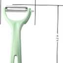 2 x Fanmusic Swivel peelers - potato peelersFruit and vegetable peelers for kitchen (I+Y 2 pieces) (2 Pack Assortment)