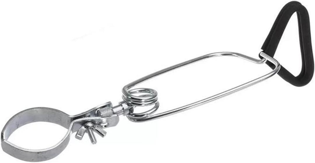 Adjustable Clamp Lamp Stand Fixture for Reptile Light clamp, E27/ E26 lamp Socket Clip, Reptile Pet Heating Light Lamp Clamp Holder for Ceramic Bulbs Heater, IR Heat Lamp (Pack-1)