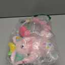 Ryotagift Baby Bilingual Musical Elephant Stuffed Animals Toys,Infant Early Learning Toy with Light-Up Music & Crinkle,Tummy Time Toys for 0 3 6 9 12+ Months for Baby Boy Girl Gift,Pink