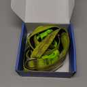 LED Light Up Dog Vest Harness Rechargeable, Soft Padded, Adjustable & Reflective Lighted Dog Harness Waterproof, Glow Dark Dog Light Harness for Camping Night Safety Walking, Medium Green (M Neck+Chest119cm(47"))