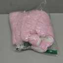 AOFITEE Dog Coat, Warm Dog Jacket, Fullbody Winter Coat Snowsuit for Dogs, Waterproof Puppy Puffer Jacket Snow Coats with Legs, Pet Fleece Vest, Cold Weather Coats for Small Dogs, Medium (Pink)