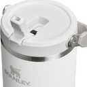 STANLEY IceFlow 2.0 Flip Straw Tumbler with Handle 40 oz | Twist On Lid and Flip Up Straw | Leakproof Water Bottle | Insulated Stainless Steel | BPA-Free | Frost
