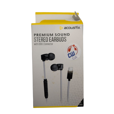 Acoustix Premium Sound Stereo Earbuds