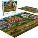 Buffalo Games - Charles Wysocki - Young Patriots - 1000 Piece Puzzle - Challenging Puzzle Perfect for Game Nights - Finished Size is 26.75 x 19.75