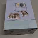 Kids Instant Digital Cameras for Boys and Girls, 1080P HD Dual-Lens Selfie Digital Camera with Print Paper & 32G Card, Christmas Birthday Gifts Toys for Toddler and Teenagers Age 3-16 Years Old (Purple)