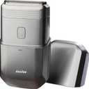 Electric Razors for Men Face - Compact Travel Electric Foil Shavers for Mens Bald Head - Small Portable Face and Head Shavers IPX7 Waterproof Wet and Dry, Dual-Action Blades and USB-C Rechargeable