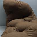 Blazing Needles Microsuede Papasan Cushion, 1 Count (Pack of 1), Camel