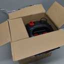 PONDFORSE Canister Filter, External Aquarium Filter Ultra-Quiet Water Circulation Cleaning Machine with Media for Fish Tanks and Aquariums (Medium, Black)