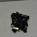 Perfect Curve Cap Rack | Over-The-Door Hat Organizer | Nine hooks holds 9-18 Caps | Baseball Cap Rack for Door | 1 Strap | Black