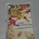 DLZDN Hello Fall Dog Garden Flag Autumn Corgi Pumpkins Maple Leaves Flag 1218 Inch Double Sided Buffalo Plaid Farmhouse Yard Flag Thanksgiving Holiday Outdoor Decor