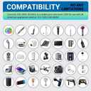 International Travel Adapter Voltage Converter to Step Down 230V to 120V for Hair straighteners, laptops, Cell Phones, Power converters from USA to UK, Europe, Australia Over 200
