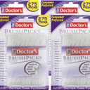 4 x The Doctor's BrushPicks, Interdental Brushes & Dental Picks, Gently Remove Food Debris from Braces & Dental Work, 275 Count, Pack of 4