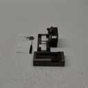 Anti Theft Ring Doorbell Mount: Metal Ring Apartment Door Mount Blink Doorbell Camera Holder No Drill - Renter Friendly Ring Doorbell Mount No Damage (Frosted Bistre)