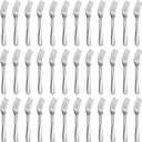 36-Piece Salad Forks Set, Funnydin 5.9" Stainless Steel Forks Silverware, Durable Dessert Forks Set, Cost-effective Small Forks for Home, Kitchen, Restaurant - Mirror Polished, Dishwasher Safe