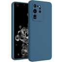 for Samsung Galaxy S20 Ultra Case Dark Blue, Scratch Resistant with Soft Touch, Slim Thin Phone Cover for Samsung Galaxy S20 Ultra