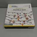 National Geographic Magnetic Marble Run - 75-Piece STEM Building Set for Kids & Adults with Magnetic Track & Trick Pieces & Marbles for Building A Marble Maze, STEM Project