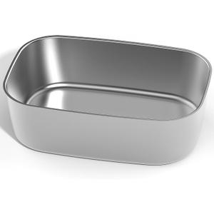 304 Stainless Steel Inner Container for Electric Lunch Box - 1.5L Removable Replacement Tray, Easy to Clean and Dishwasher Safe