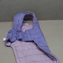 Lelepet Reversible Dog Coat Waterproof Dog Jacket Windproof Puffer Vest for Winter Warm Lightweight Coats for Large Dogs Adjustbale Hook & Loop Pet Apparel with Leash Hole, Pitbull, Purple, XL