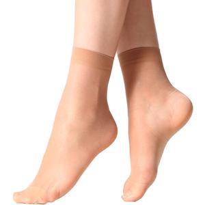 MANZI 12 Pairs Women's Ankle High Sheer Socks