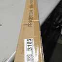 4.7ft Vinyl PVC Real Estate Sign Post, Realtor Yard Sign Post, 36" Arm Holds Up to 24" Sign - White (No Sign)