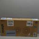 shinic 9" Twin Window Fan with 180+90 Rotatable Fans, 2-Speeds, Vertical Window Fan with Rigid & Accordion Expanders, Width Adjustable (21.65" to 33.27"), Ideal for Home, Kitchen, Bedroom, Office