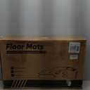 DiffCar for Ford Mustang Mach E Floor Mats 2025 2024 2023 2022 2021 (NOT for Ford Mustang), All Weather Custom Fit for Mustang Mach E Accessories (Trunk Base Upper Only), TPE Car Rubber Mats for Car