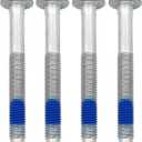 4PCS 11516868 New Cab Body Assembly Mount Cushion Bolt 10.9 Grade Mild Steel for 1999-2004 Cadillac Escalade/Chevrolet Silverado 1500 2500 3500 Suburban Tahoe/GMC Sierra Yukon 1500 2500