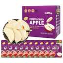 ONETANG Freeze-Dried Fruit Apple Chips, 10 Pack Single-Serve Pack, Non GMO, Kosher, No Add Sugar, Gluten free, Vegan, Holiday Gifts, Healthy Snack 0.35 Ounce (EXP 01/16/27)