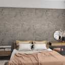 3yecao 48"79" Long Size Extra Wide Thick Light Brown Grey Concrete Vinyl Wallpaper Peel and Stick Waterproof Gray Concrete Contact Paper for Countertops DIY Matte Textured Cement Wall Tile Stickers