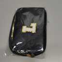 Graduation Gifts for Him - Crossbody Bag for Men, Sling Bag / Waist Pack for Travel & Sports, Initial White L, Black