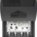 Televes 560483 TForce Mast Preamplifier  Dual Input, Combines Two Antennas, Automatic Gain Control, Full Band VHF/UHF, Built-in 5G/FM Filtering, Made in Spain