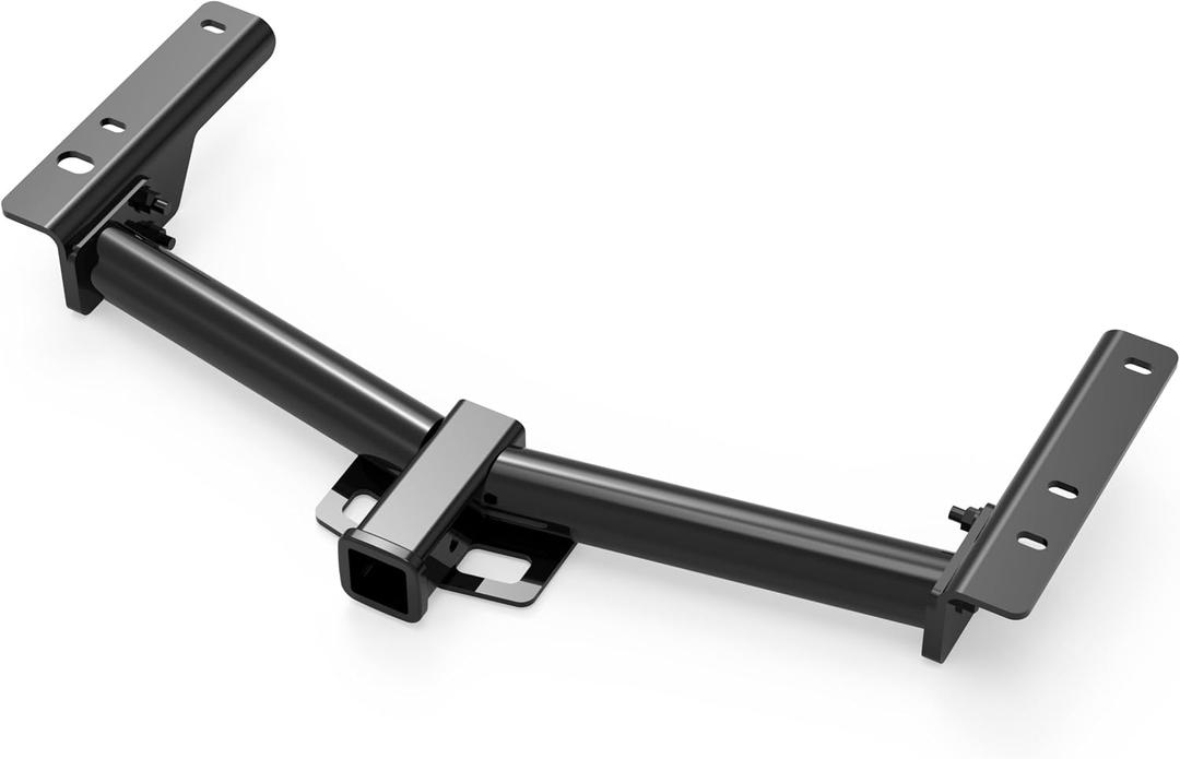 TangMiGe Class 3 Trailer Hitch, 2-Inch Receiver, Compatible with Ford Transit 150/250 2015-2025, 350 2015-2024, E-Transit 2022-2024, Bright Black Color