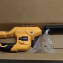 Hedge Trimmer Compatible with Milwaukee 18V Battery (Tool Only), Cordless Bush Trimmer with 1600RPM Brushless Motor, 22 Inches Steel Blade with 3/5'' Cutting Capacity (No Battery)