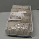 H.VERSAILTEX Dining Chair Covers Stretch for Dining Room Set of 4 Parson Chair Slipcovers Protectors, Soft Thick Solid Velvet Fabric Washable, Taupe