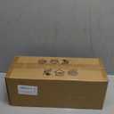 LMQNINE Natural Alabaster Pendant Lights for Kitchen Island White Marble Long Tube Chandelier Modern Gold Ceiling Light Fixtures for Bedroom Dining Room Table Living Room Hallway(M-1Pack)