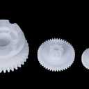 550 Full Set of Motor Gear Box Large Gear Middle Gear Small Gear for Kids Ride On Car, 550 Gearbox Drive Gear Accessories, Children Electric Ride On Toy Parts